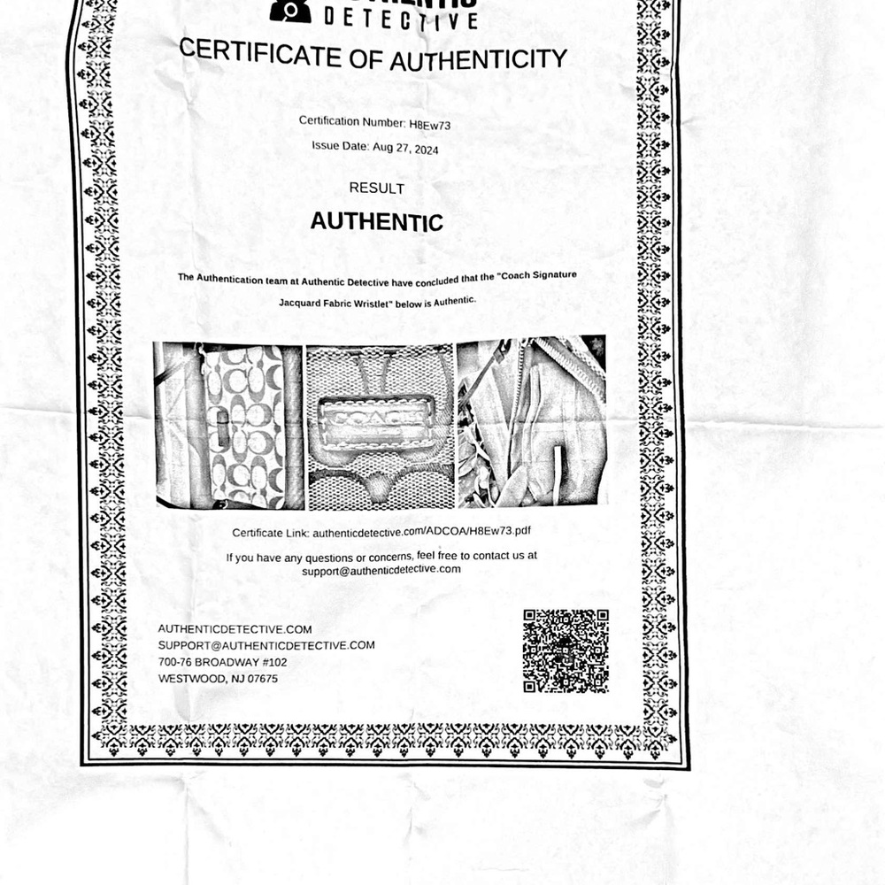 Coach Brown and Tan Wristlet - Picture 10 of 10